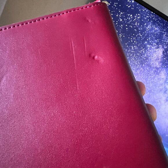 All Black Brand Crossbody Burgundy Leather Bag Handbag - Picture 8 of 8